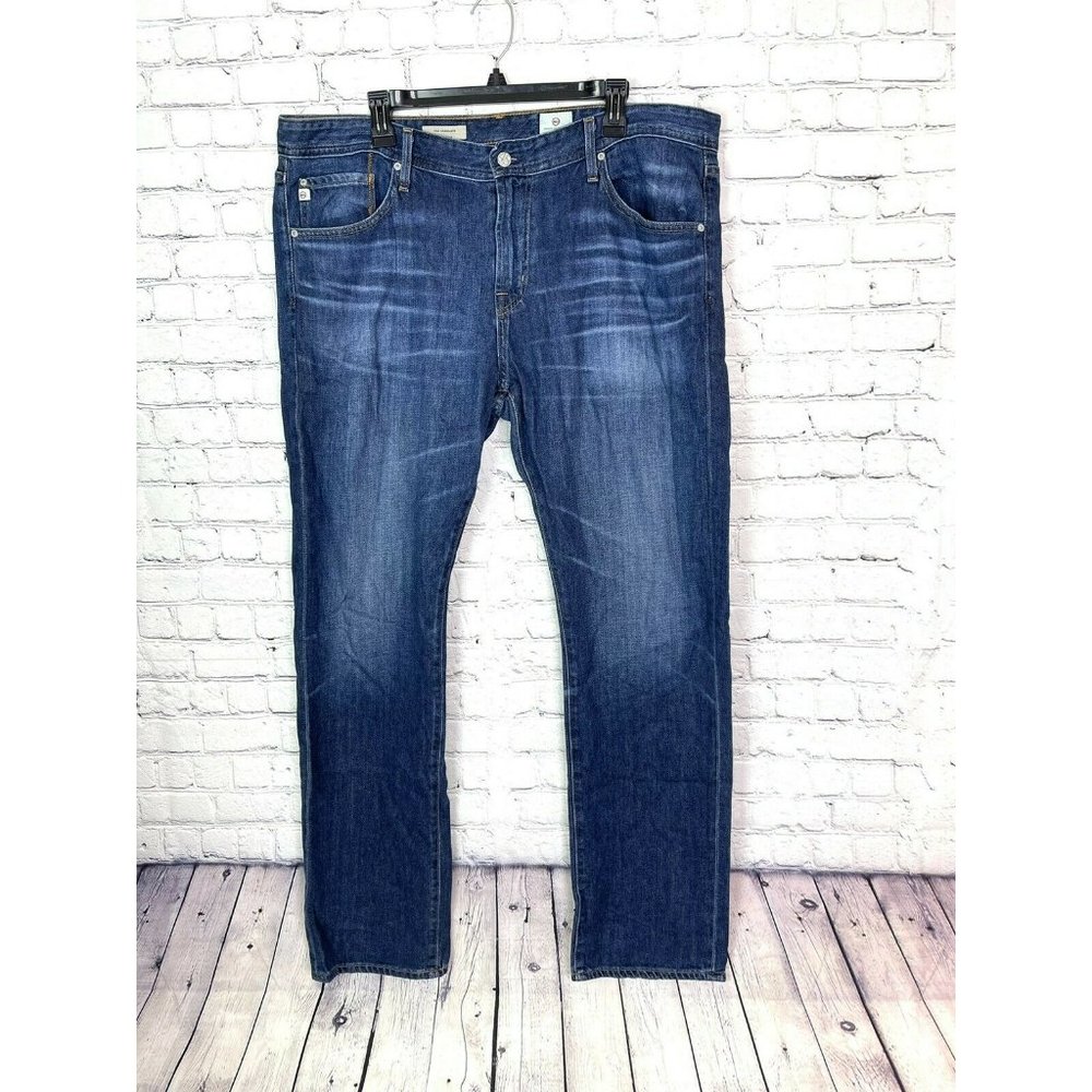 AG ADRIANO GOLDSCHMIED The Graduate Tailored Leg Jeans Size 38